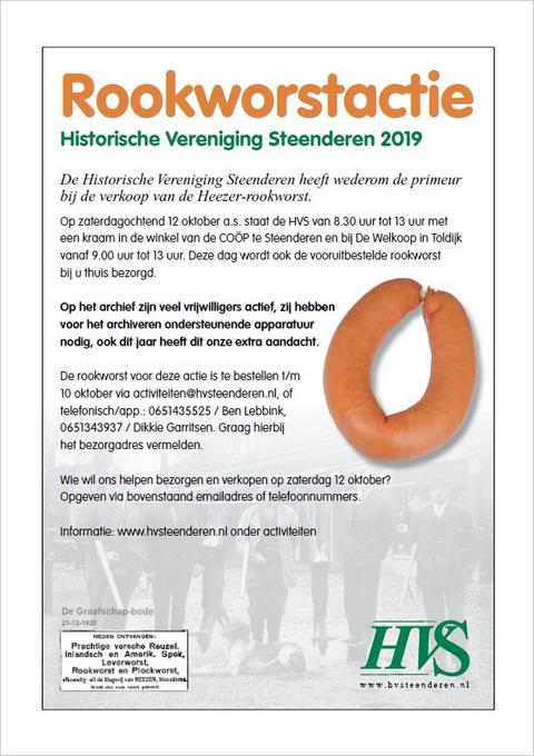 HVS Rookworstactie 2019